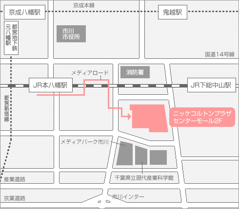 アクセスマップ