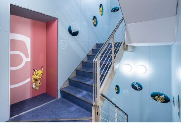 「ポケモングローバルアカデミー宮崎台」の建物内の写真