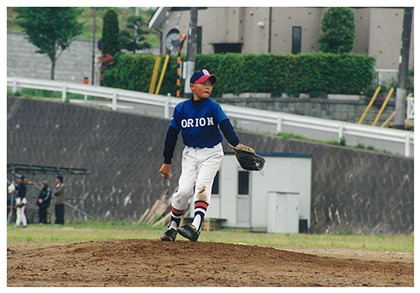 千葉ロッテマリーンズ　有吉 優樹 投手 の少年時代