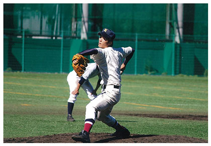 広島東洋カープ　岡田 明丈 投手  の少年時代