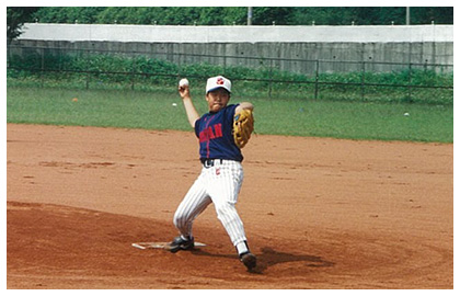 東北楽天ゴールデンイーグルス　足立 祐一 選手 の少年時代